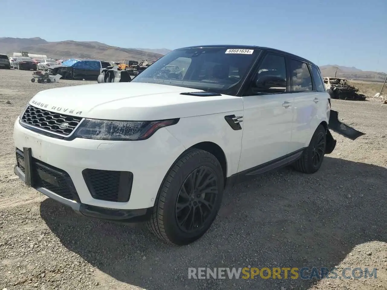 1 Photograph of a damaged car SALWR2RV3KA415409 LAND ROVER RANGEROVER 2019