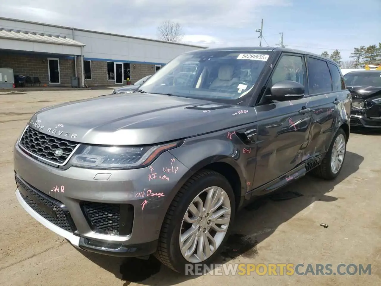 1 Photograph of a damaged car SALWR2RV3KA415989 LAND ROVER RANGEROVER 2019