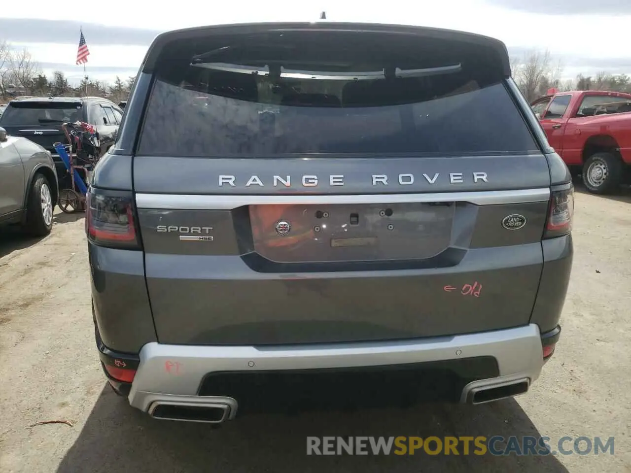 6 Photograph of a damaged car SALWR2RV3KA415989 LAND ROVER RANGEROVER 2019