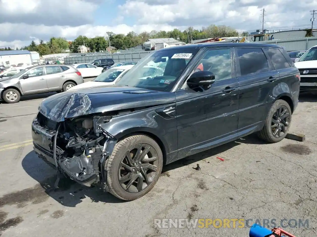 1 Photograph of a damaged car SALWR2RV4KA842291 LAND ROVER RANGEROVER 2019