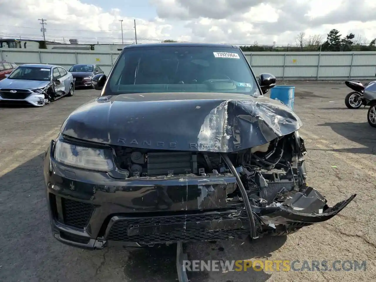 5 Photograph of a damaged car SALWR2RV4KA842291 LAND ROVER RANGEROVER 2019