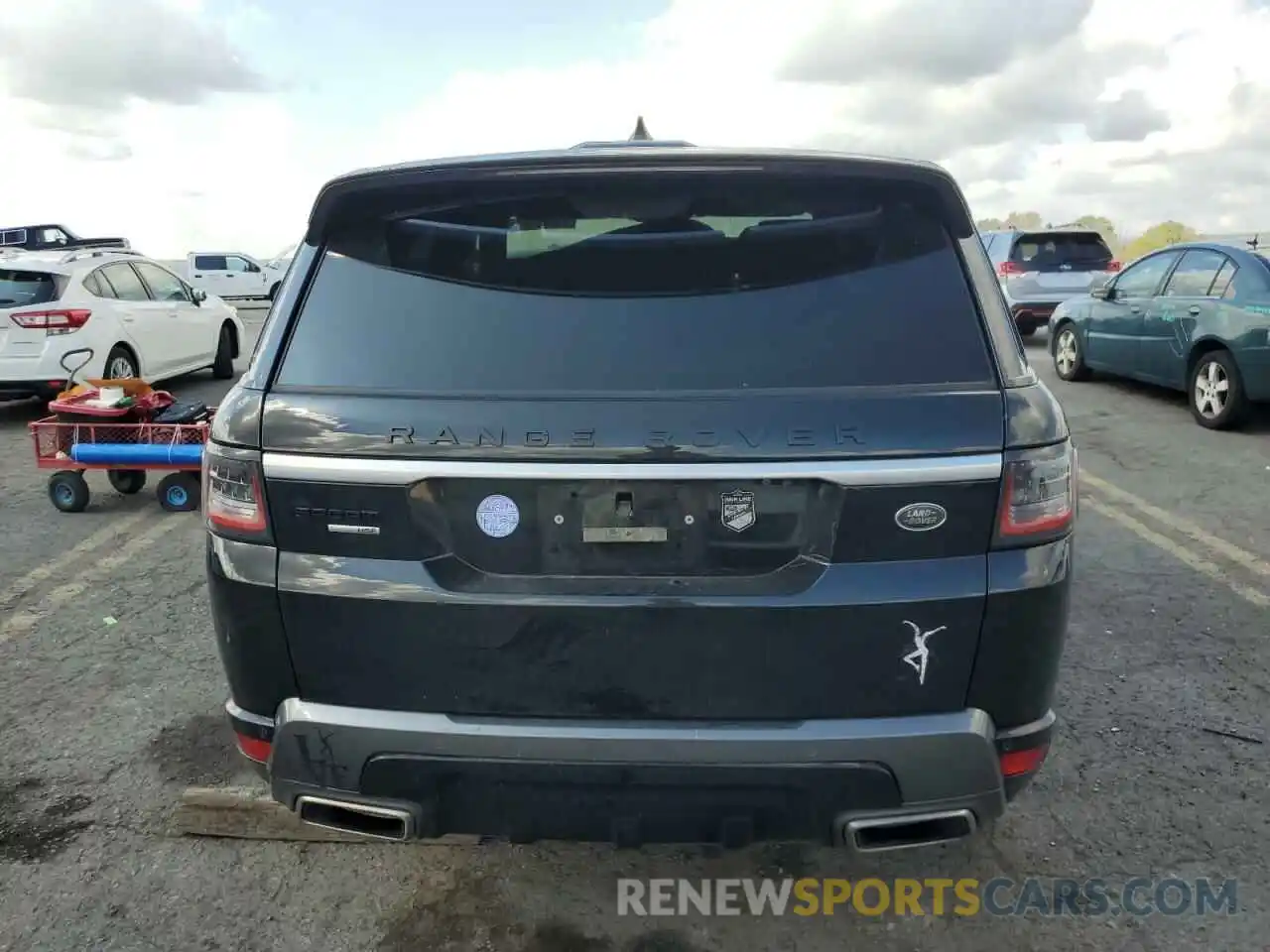 6 Photograph of a damaged car SALWR2RV4KA842291 LAND ROVER RANGEROVER 2019