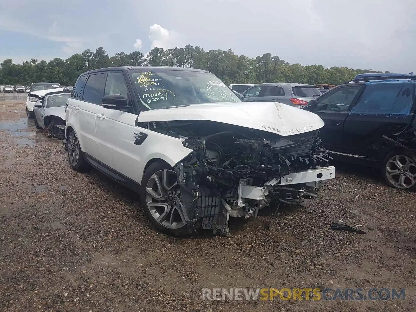 1 Photograph of a damaged car SALWR2RV4KA850200 LAND ROVER RANGEROVER 2019