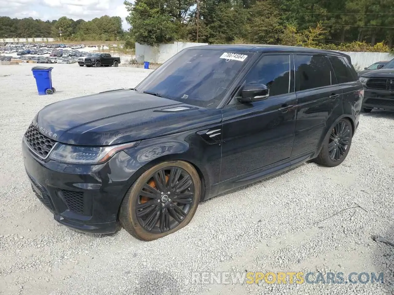1 Photograph of a damaged car SALWR2RV5KA828318 LAND ROVER RANGEROVER 2019