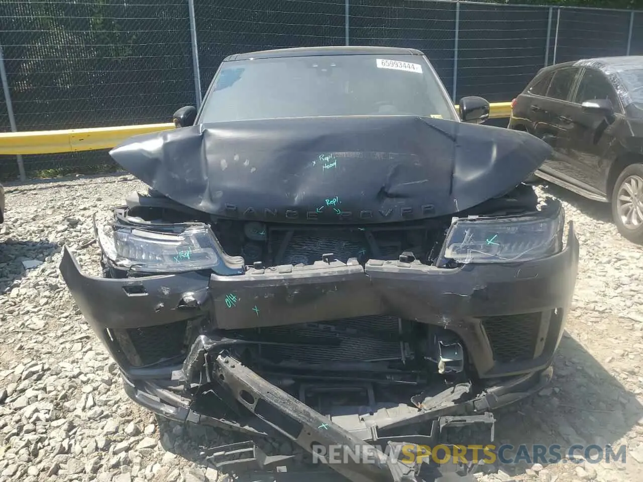 5 Photograph of a damaged car SALWR2RV6KA829252 LAND ROVER RANGEROVER 2019