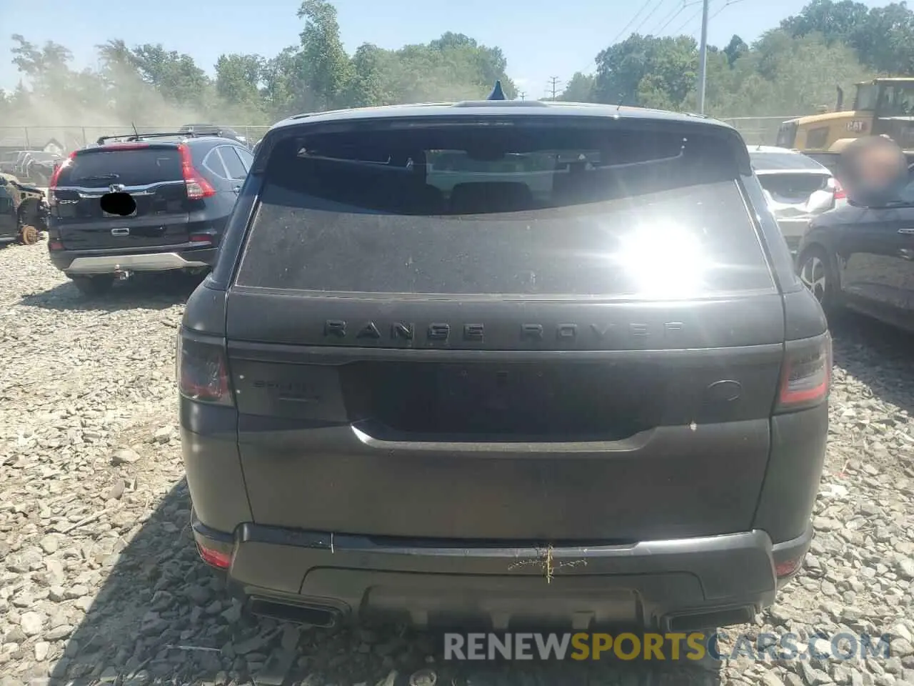 6 Photograph of a damaged car SALWR2RV6KA829252 LAND ROVER RANGEROVER 2019