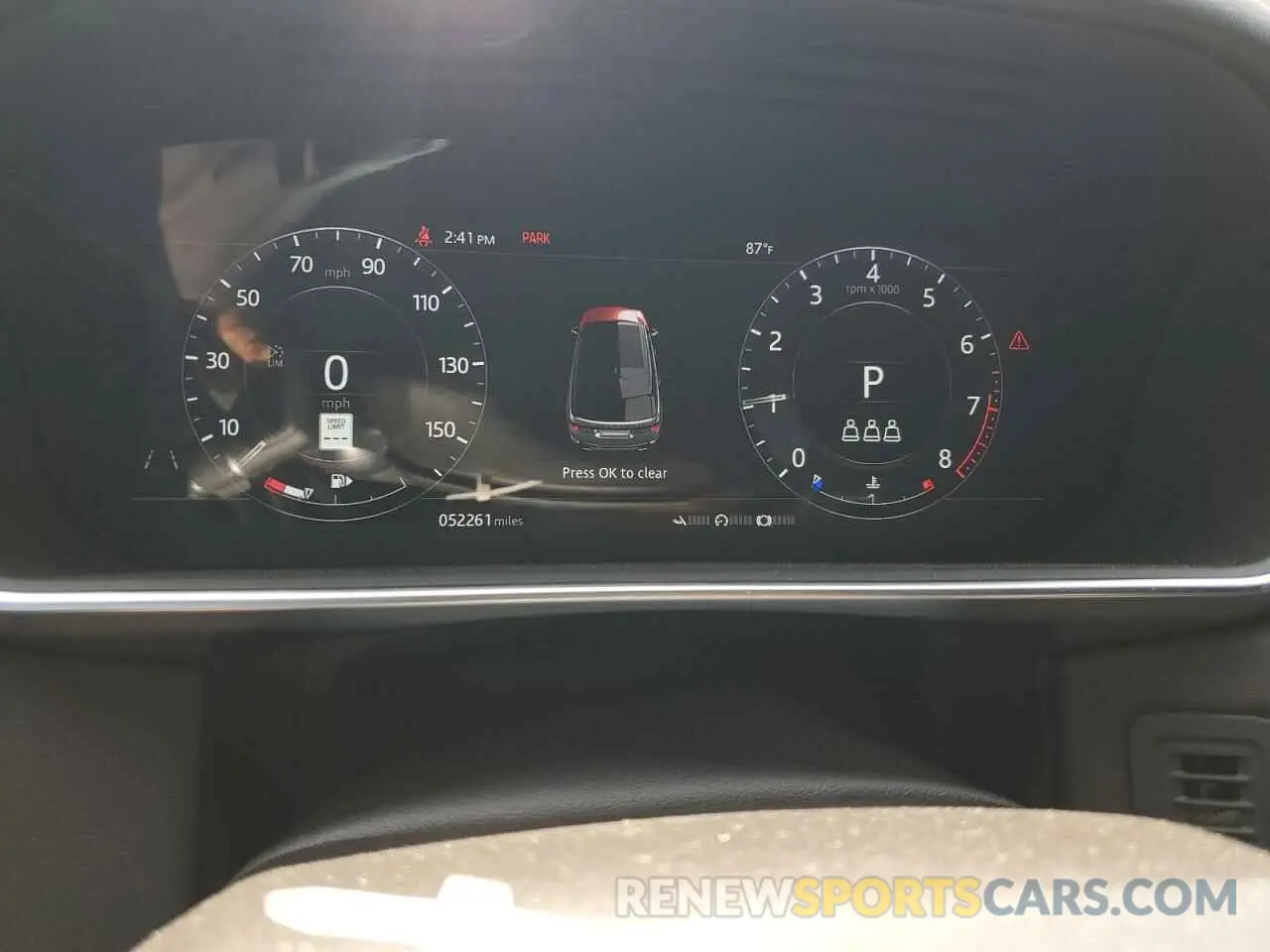 9 Photograph of a damaged car SALWR2RV6KA847282 LAND ROVER RANGEROVER 2019