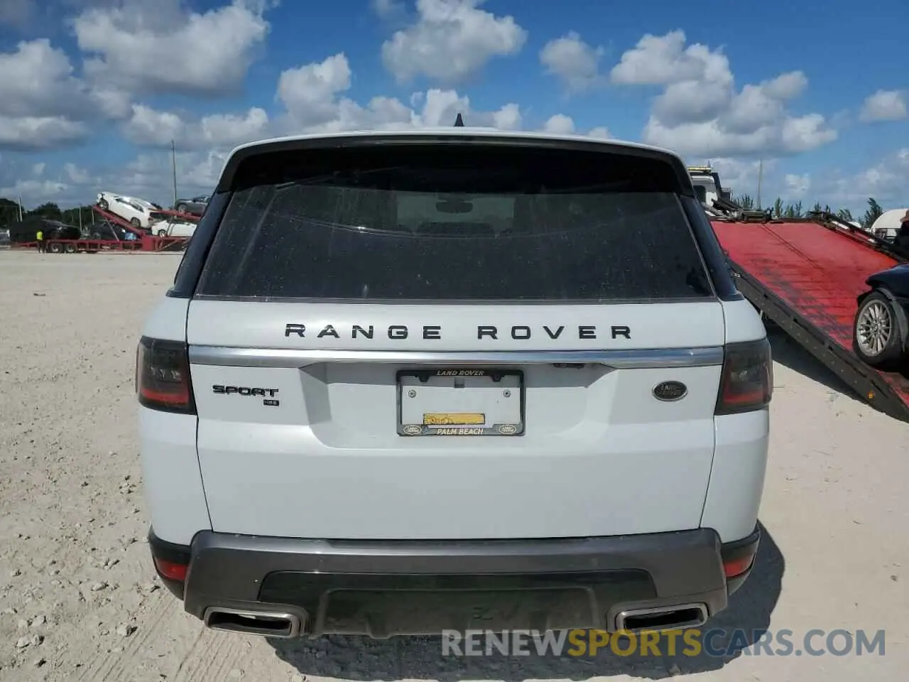 6 Photograph of a damaged car SALWR2RV6KA850005 LAND ROVER RANGEROVER 2019