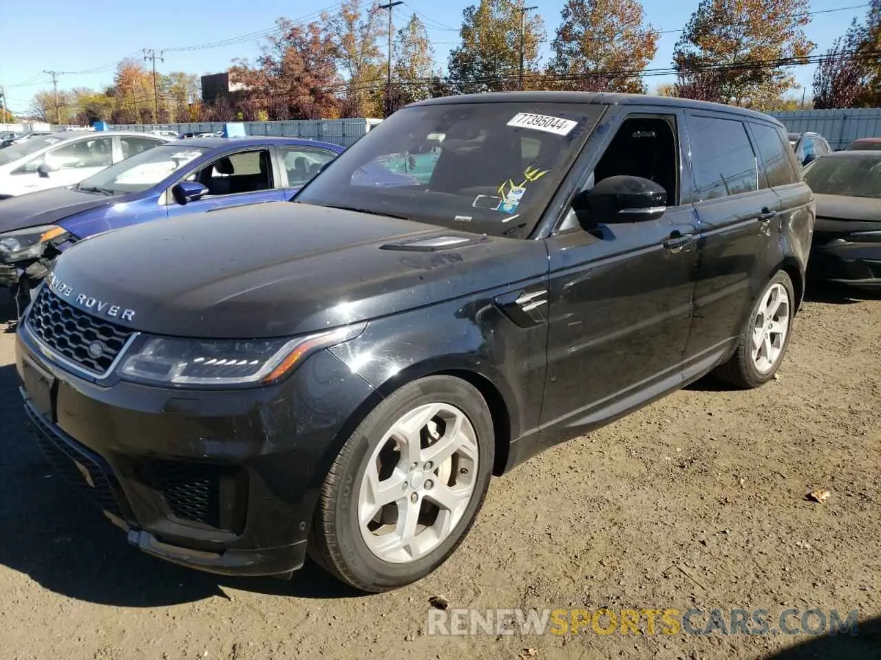 1 Photograph of a damaged car SALWR2RV7KA839451 LAND ROVER RANGEROVER 2019