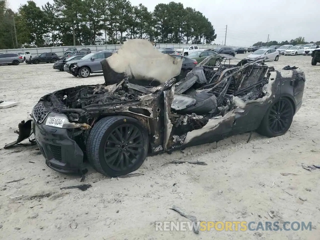 1 Photograph of a damaged car SALWR2RV8KA837255 LAND ROVER RANGEROVER 2019