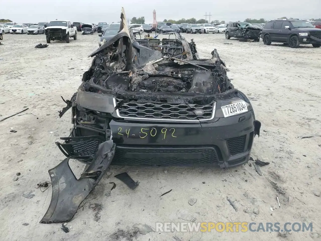 5 Photograph of a damaged car SALWR2RV8KA837255 LAND ROVER RANGEROVER 2019