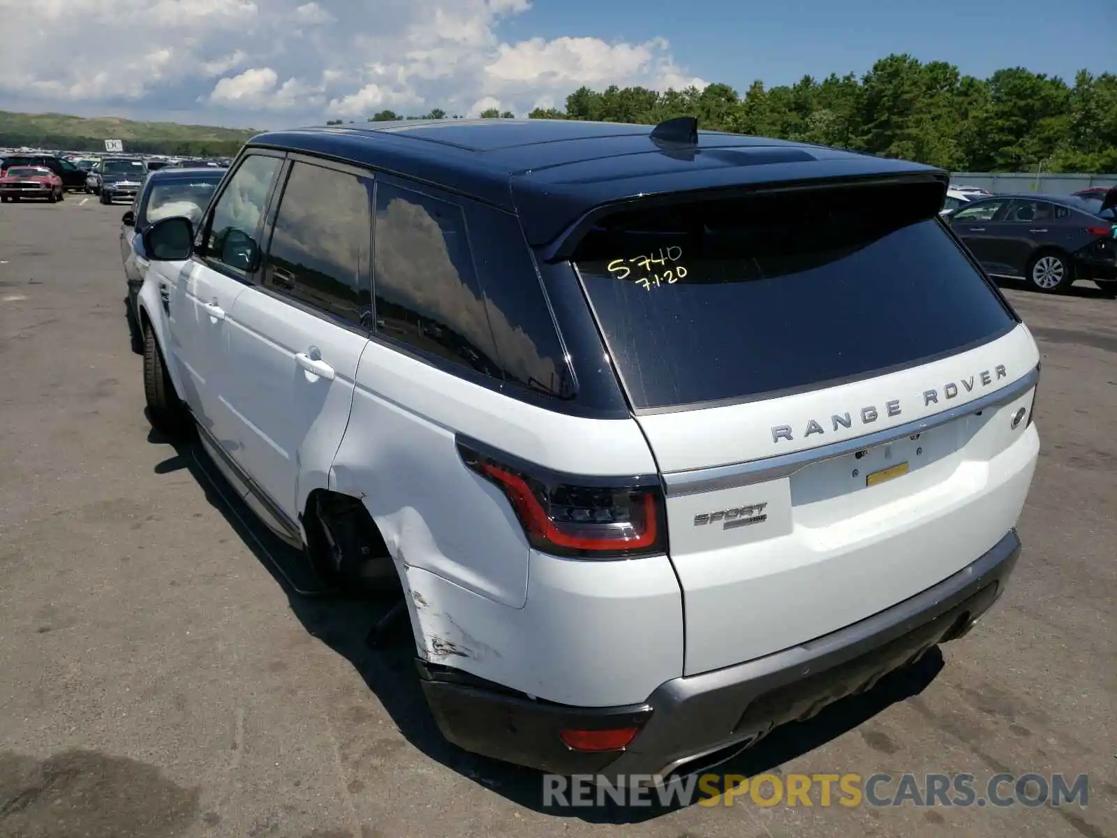 3 Photograph of a damaged car SALWR2RV9KA815684 LAND ROVER RANGEROVER 2019