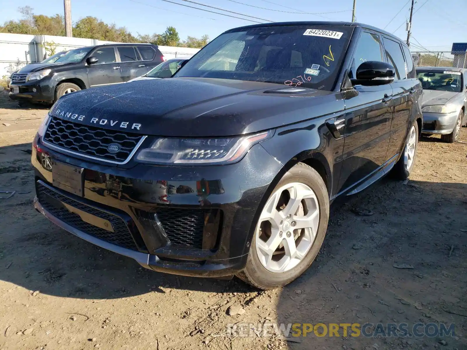 2 Photograph of a damaged car SALWR2RVXKA838276 LAND ROVER RANGEROVER 2019