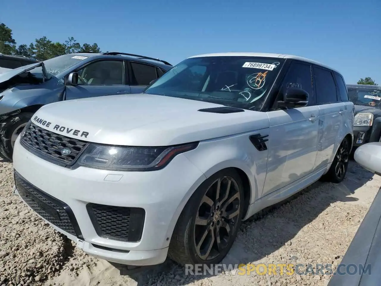 1 Photograph of a damaged car SALWV2RE6KA846886 LAND ROVER RANGEROVER 2019