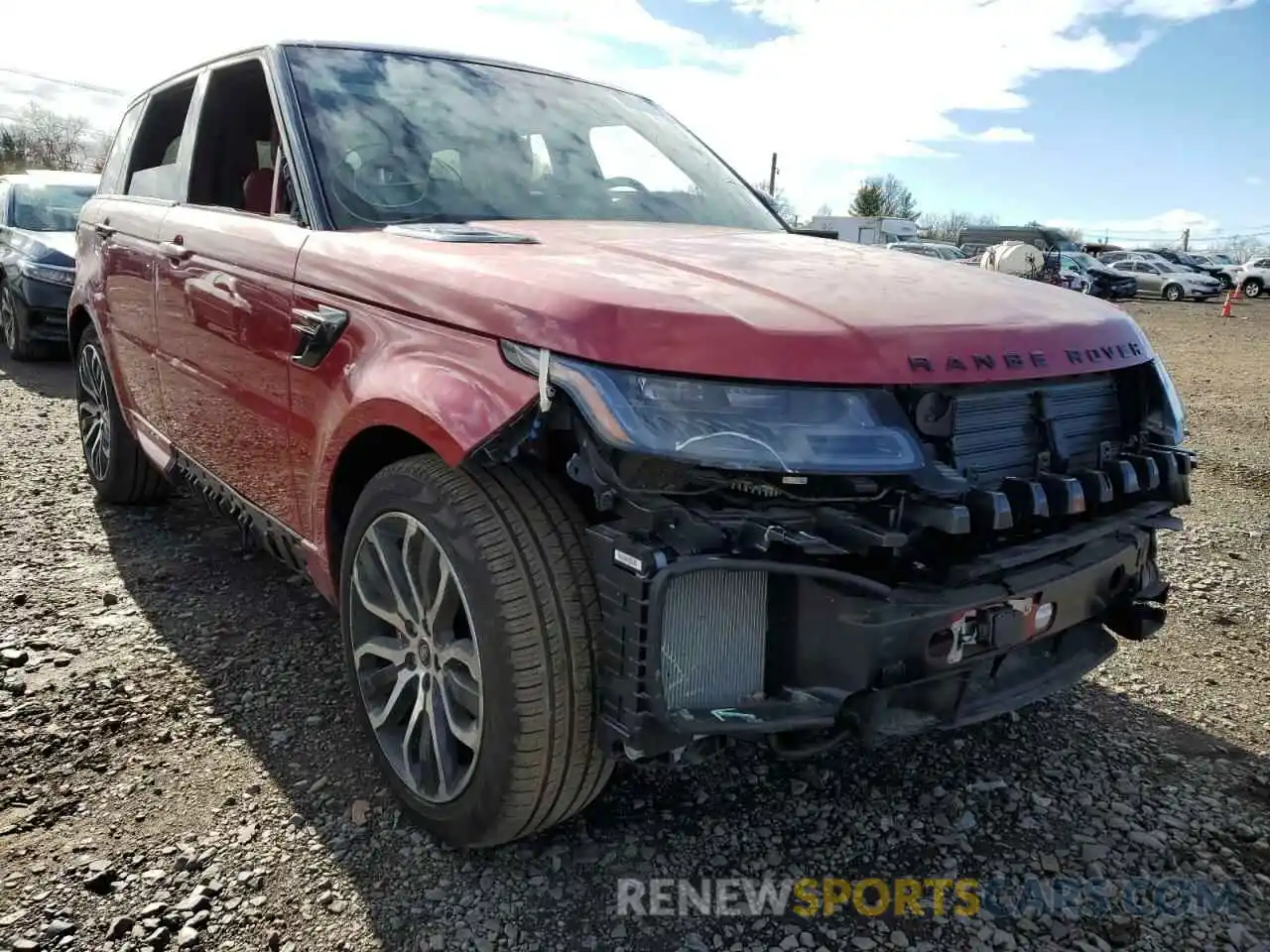 1 Photograph of a damaged car SALWV2SVXKA817577 LAND ROVER RANGEROVER 2019