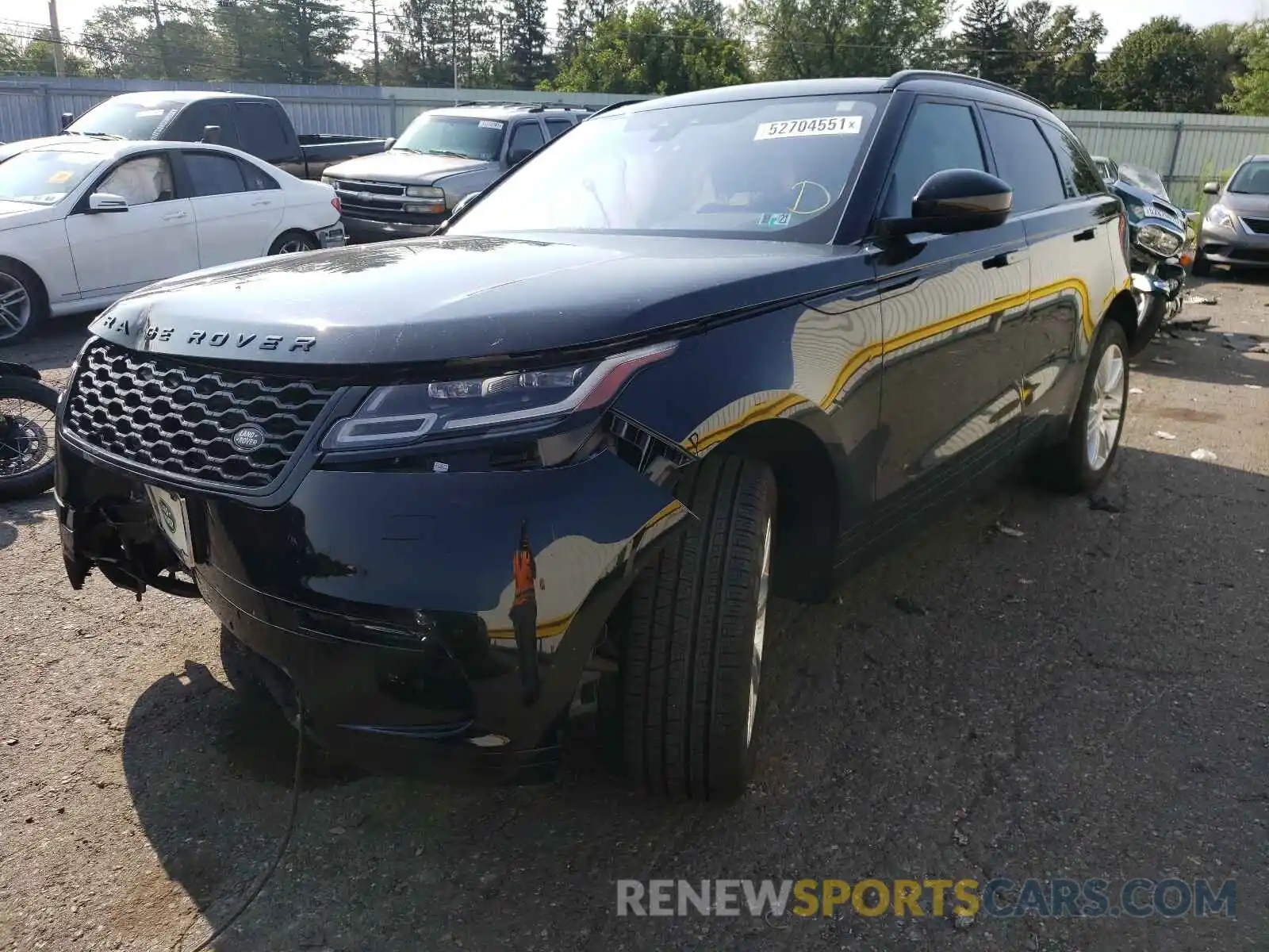 2 Photograph of a damaged car SALYB2EN7KA227172 LAND ROVER RANGEROVER 2019