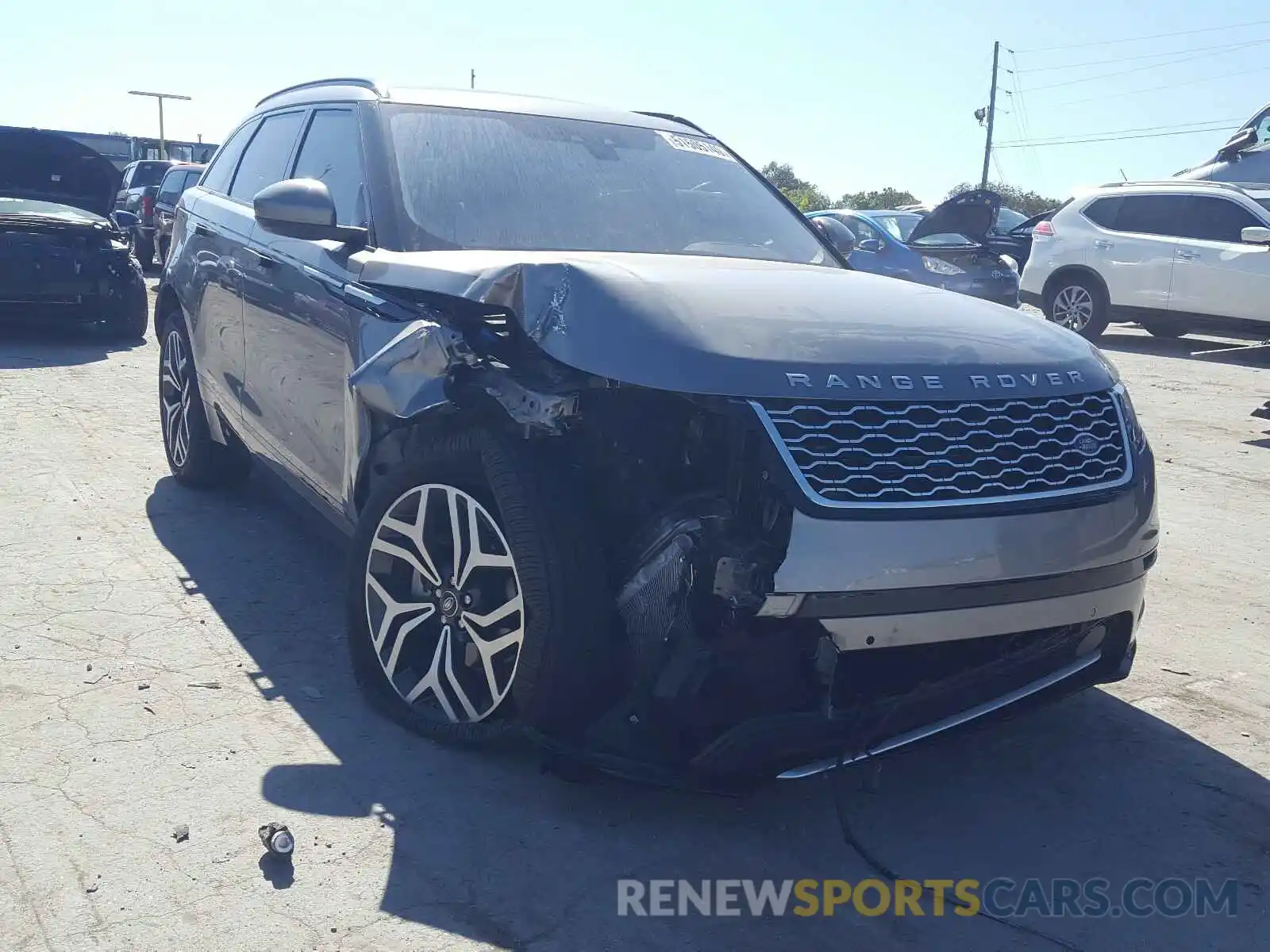 1 Photograph of a damaged car SALYB2EX7KA213144 LAND ROVER RANGEROVER 2019