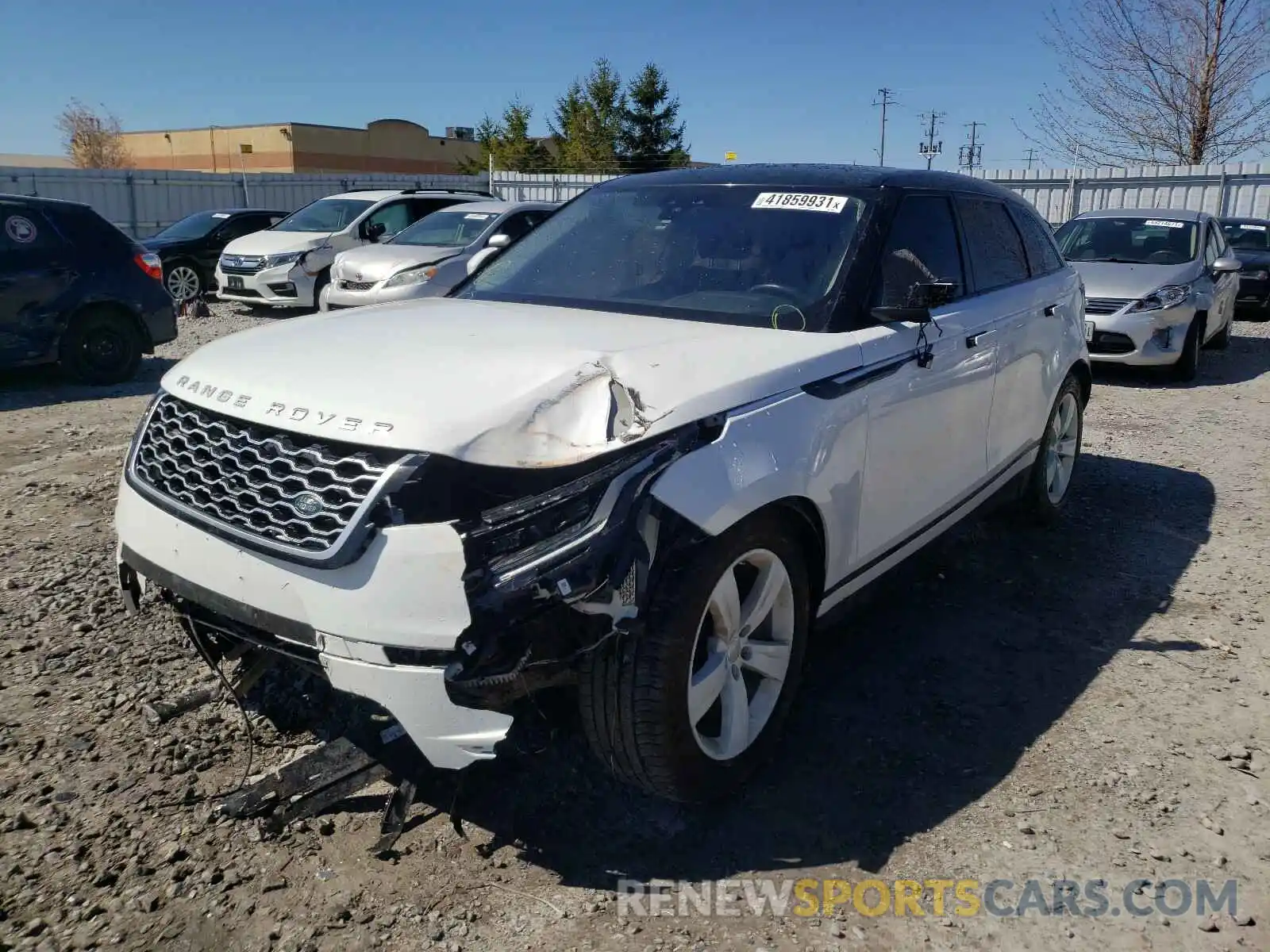 2 Photograph of a damaged car SALYB2FV3KA212540 LAND ROVER RANGEROVER 2019