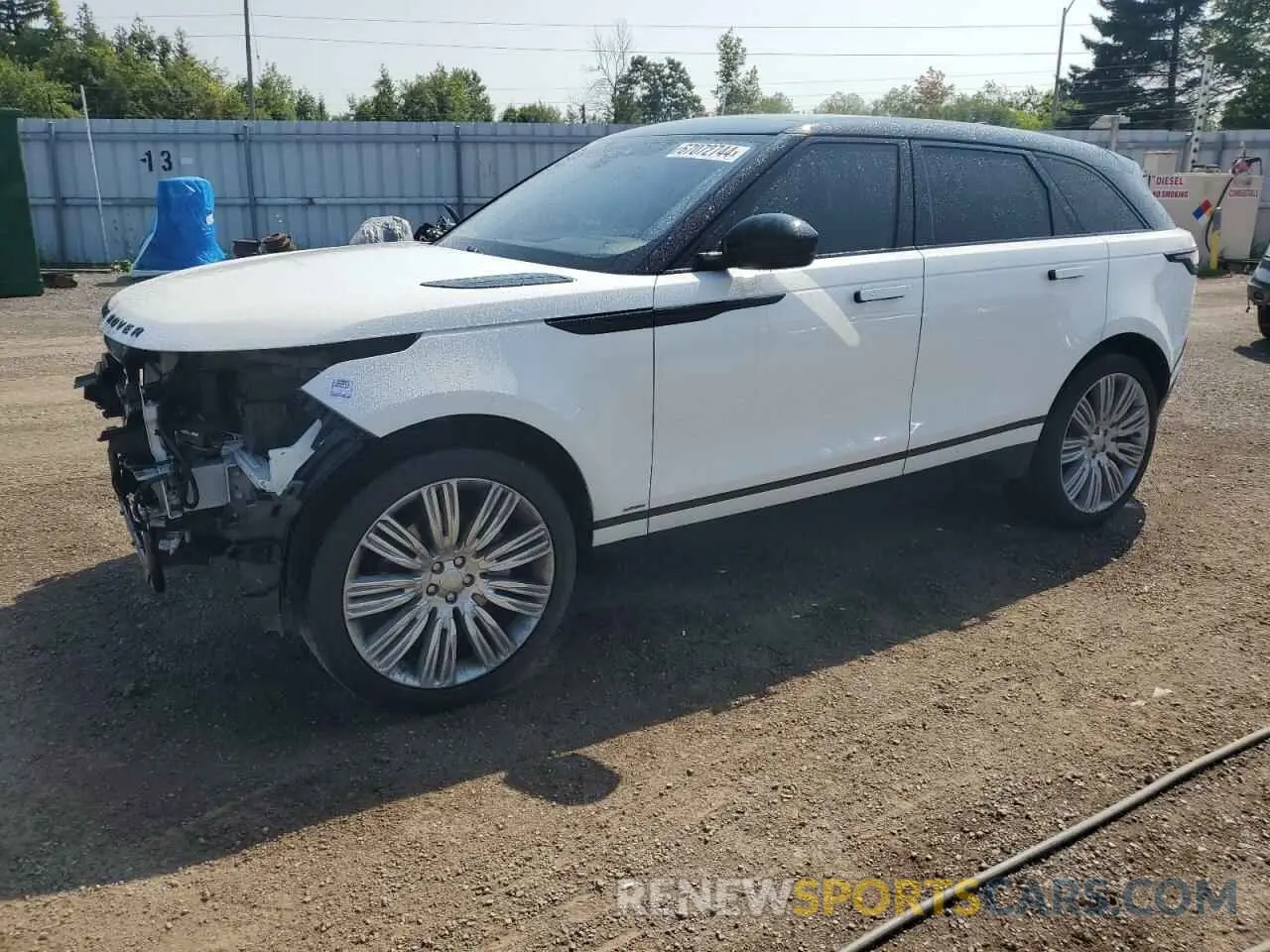 1 Photograph of a damaged car SALYM2FX7KA236237 LAND ROVER RANGEROVER 2019