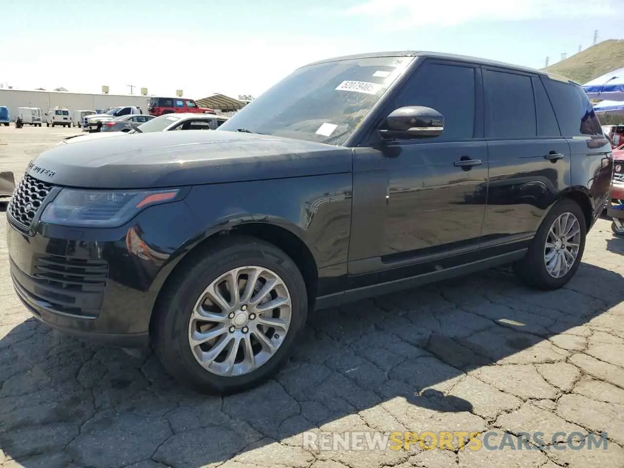 1 Photograph of a damaged car SALGR2SU6LA579082 LAND ROVER RANGEROVER 2020