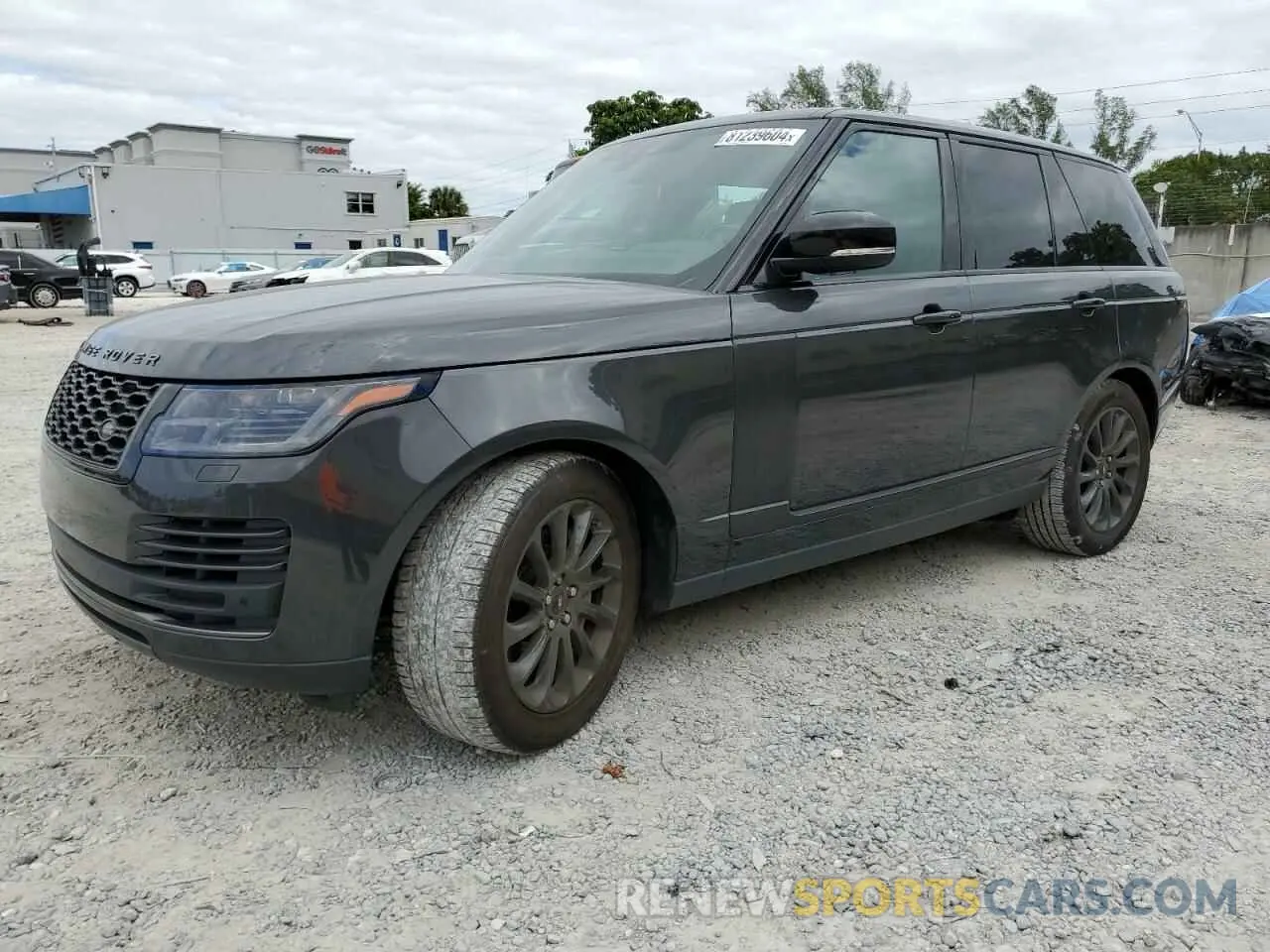 1 Photograph of a damaged car SALGR2SUXLA572829 LAND ROVER RANGEROVER 2020