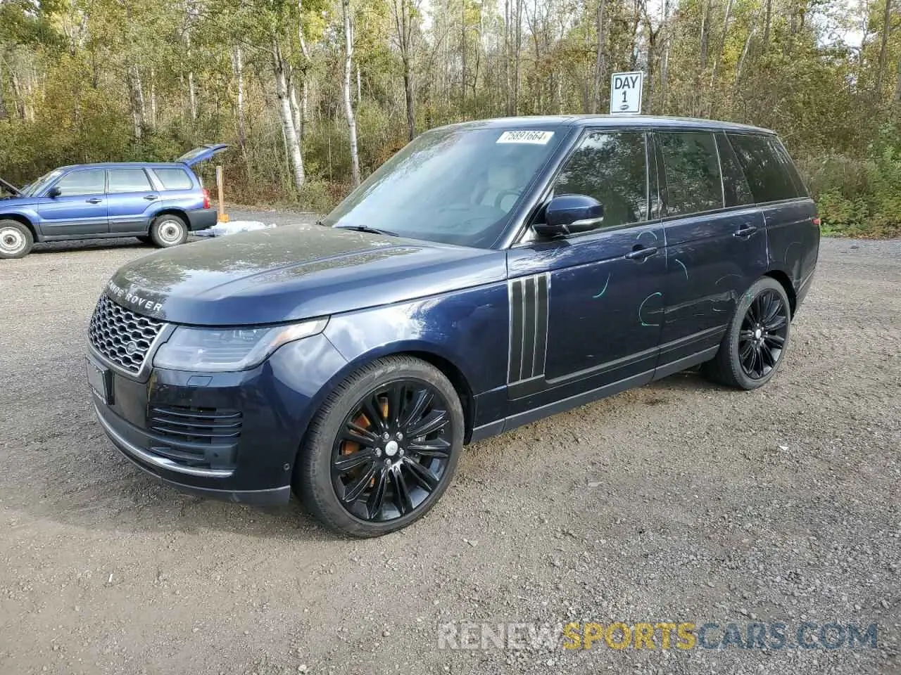 1 Photograph of a damaged car SALGS2RU1LA401767 LAND ROVER RANGEROVER 2020