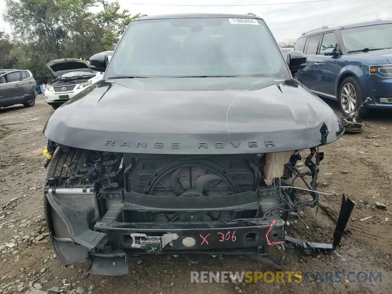 5 Photograph of a damaged car SALGS2RU2LA400787 LAND ROVER RANGEROVER 2020