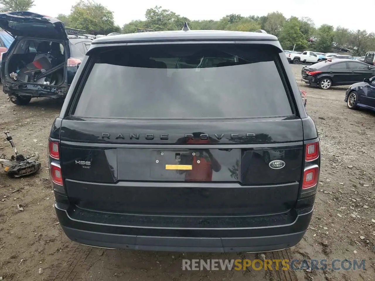 6 Photograph of a damaged car SALGS2RU2LA400787 LAND ROVER RANGEROVER 2020