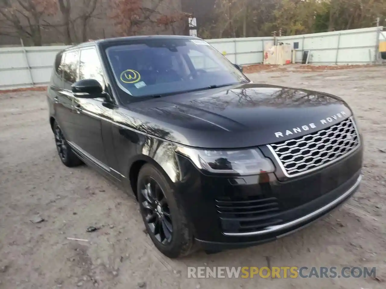 1 Photograph of a damaged car SALGS2RU4LA584372 LAND ROVER RANGEROVER 2020