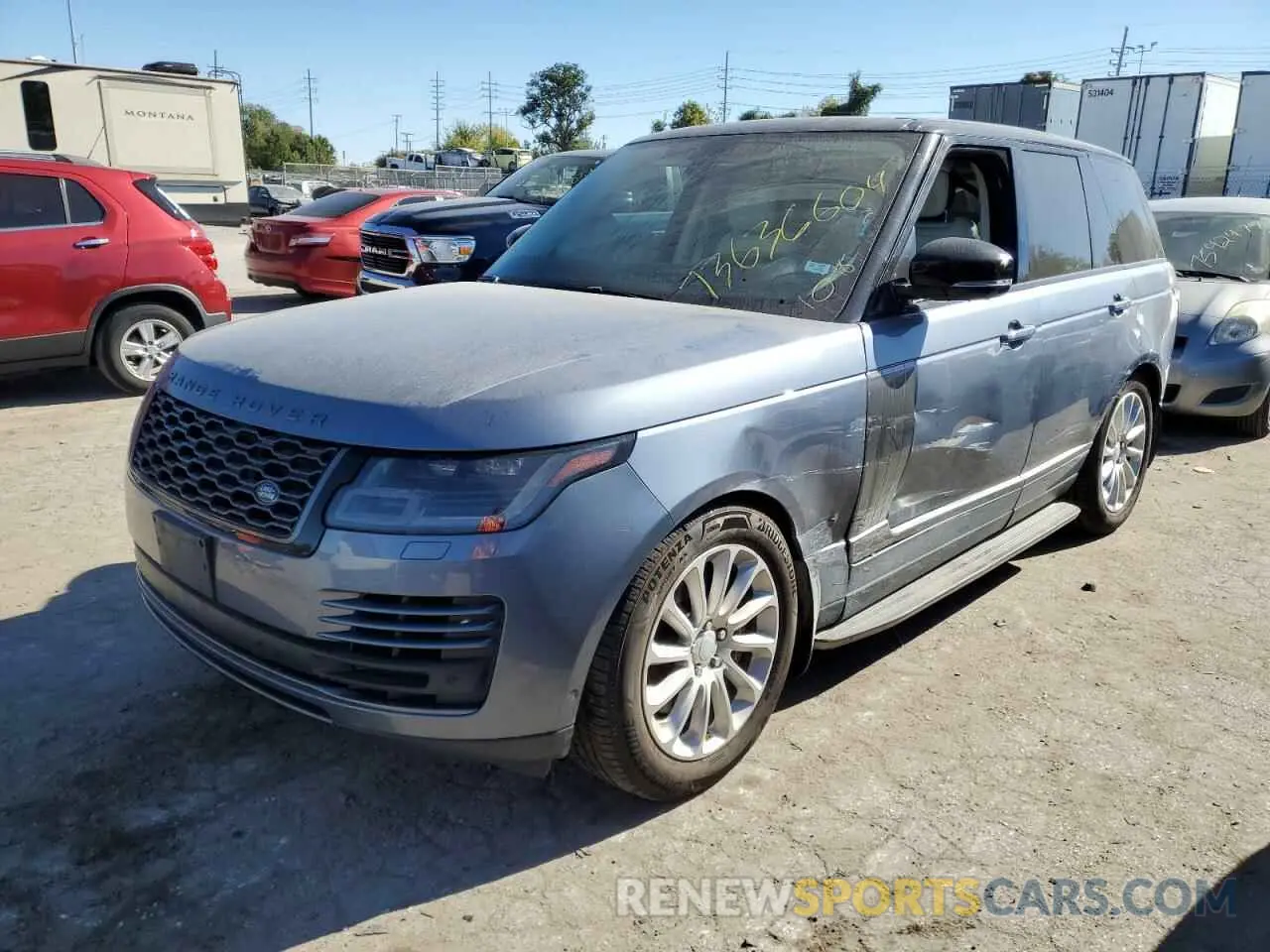 1 Photograph of a damaged car SALGS2RU5LA409208 LAND ROVER RANGEROVER 2020