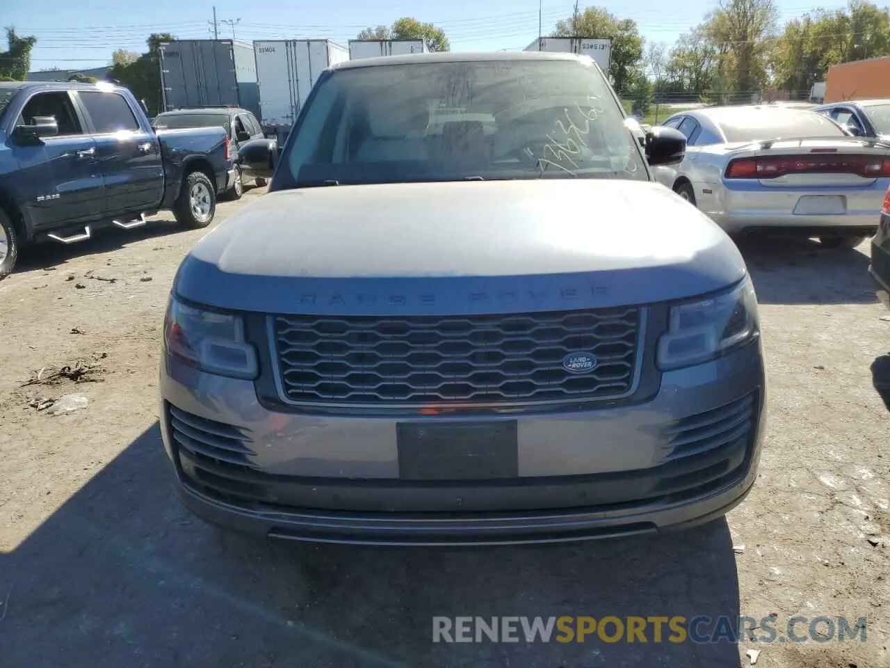 5 Photograph of a damaged car SALGS2RU5LA409208 LAND ROVER RANGEROVER 2020