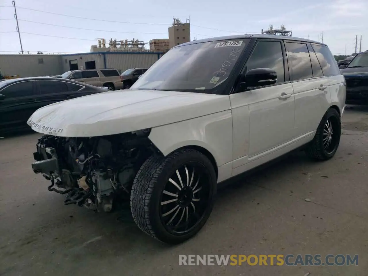 1 Photograph of a damaged car SALGS2RU5LA583313 LAND ROVER RANGEROVER 2020