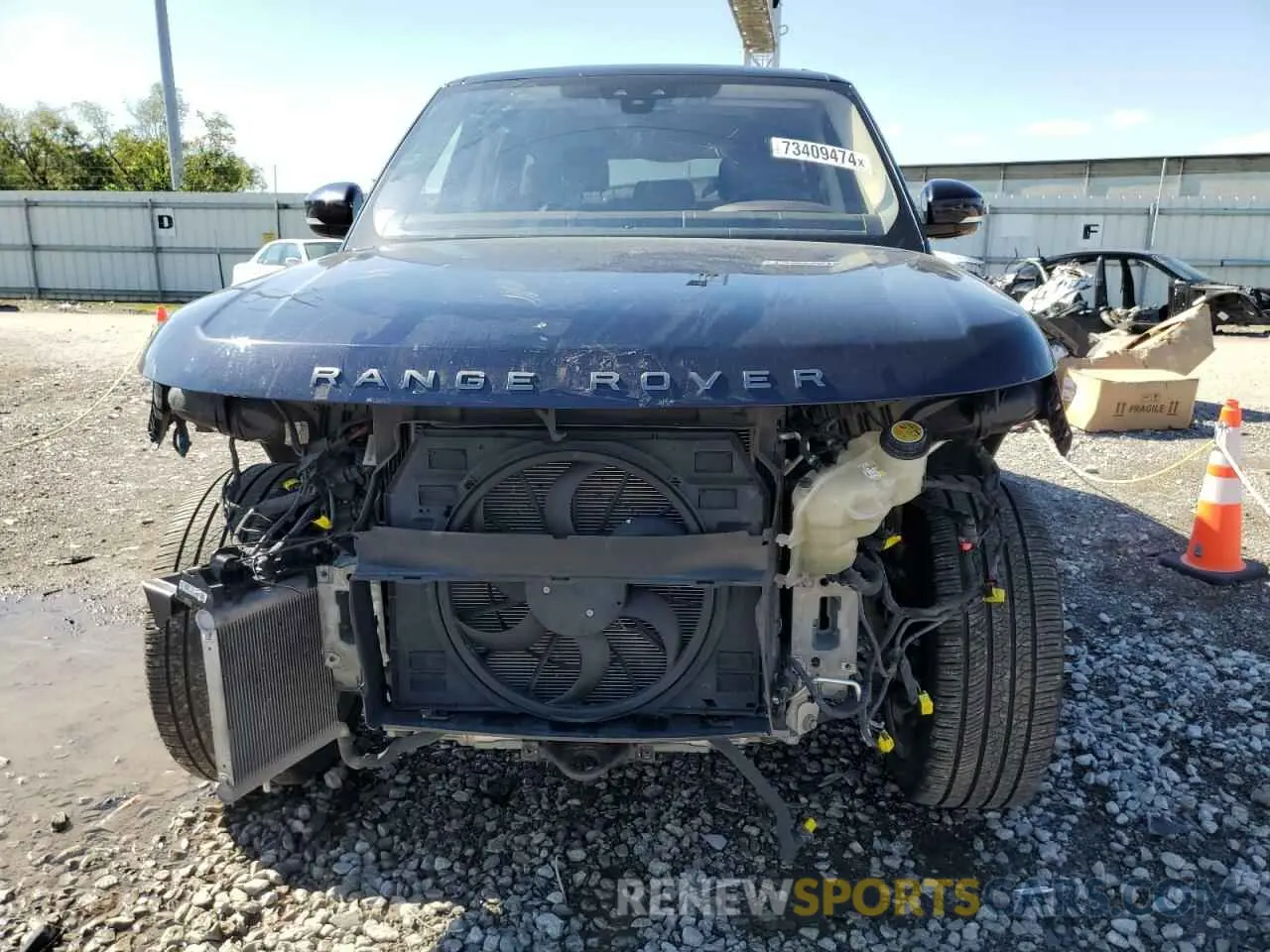 5 Photograph of a damaged car SALGS2RU5LA585658 LAND ROVER RANGEROVER 2020
