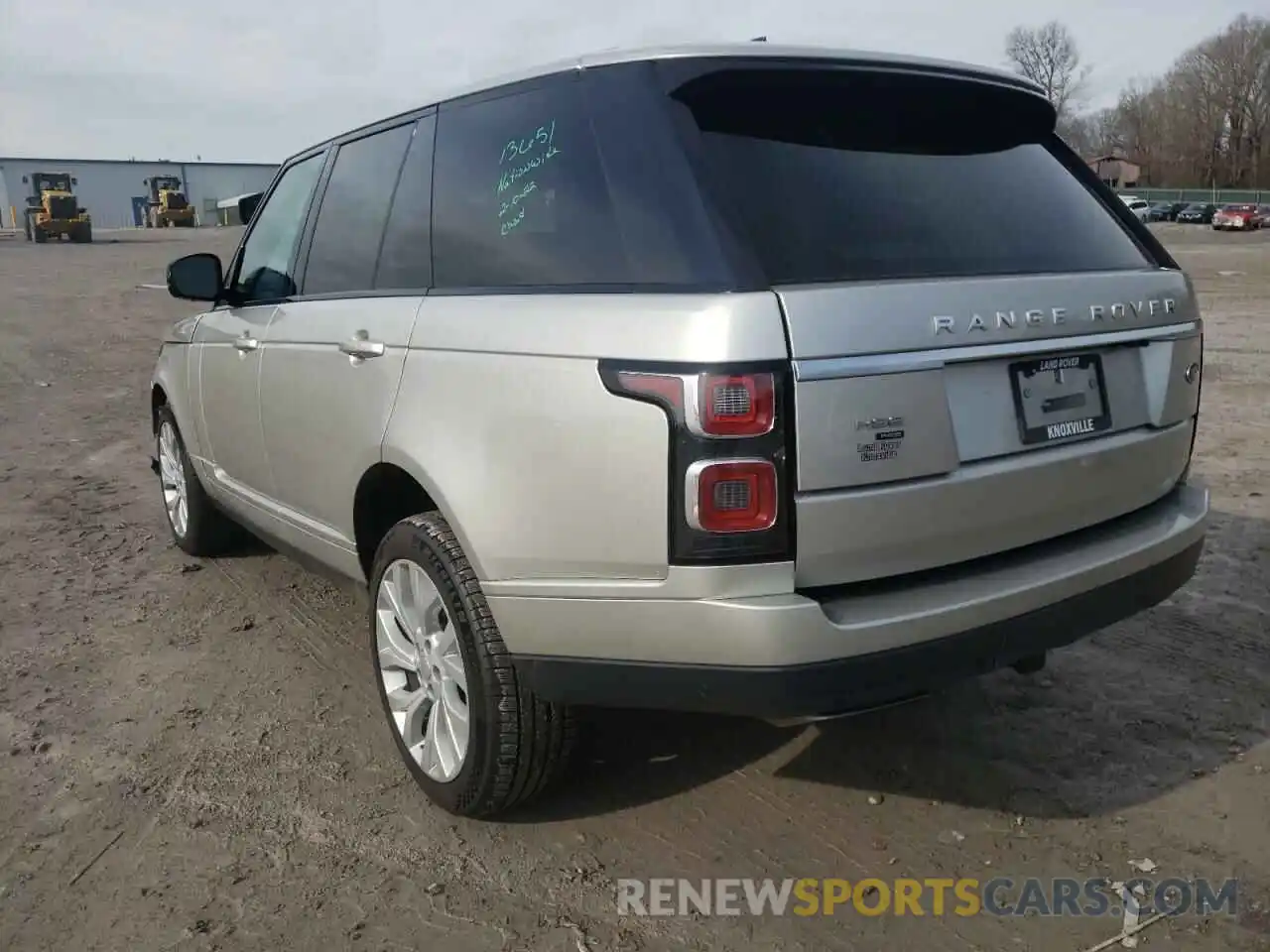 3 Photograph of a damaged car SALGS2RU5LA597714 LAND ROVER RANGEROVER 2020