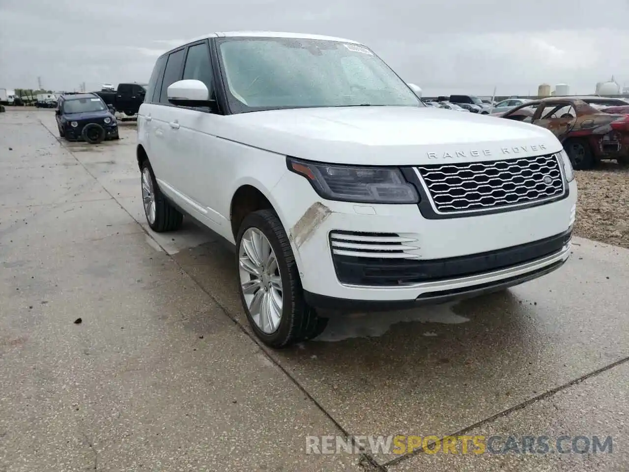 1 Photograph of a damaged car SALGS2RU7LA401157 LAND ROVER RANGEROVER 2020