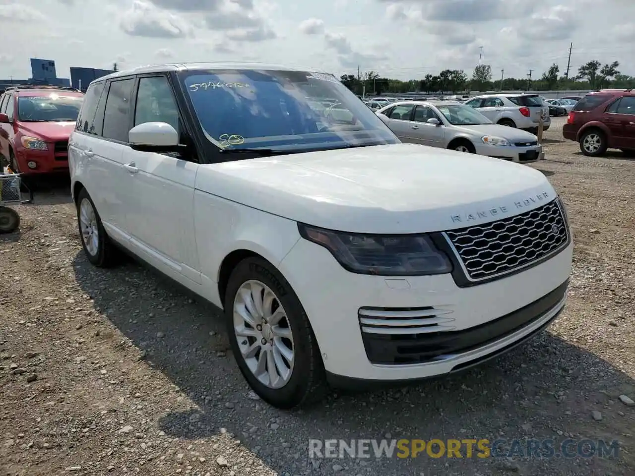 1 Photograph of a damaged car SALGS2RU7LA403961 LAND ROVER RANGEROVER 2020