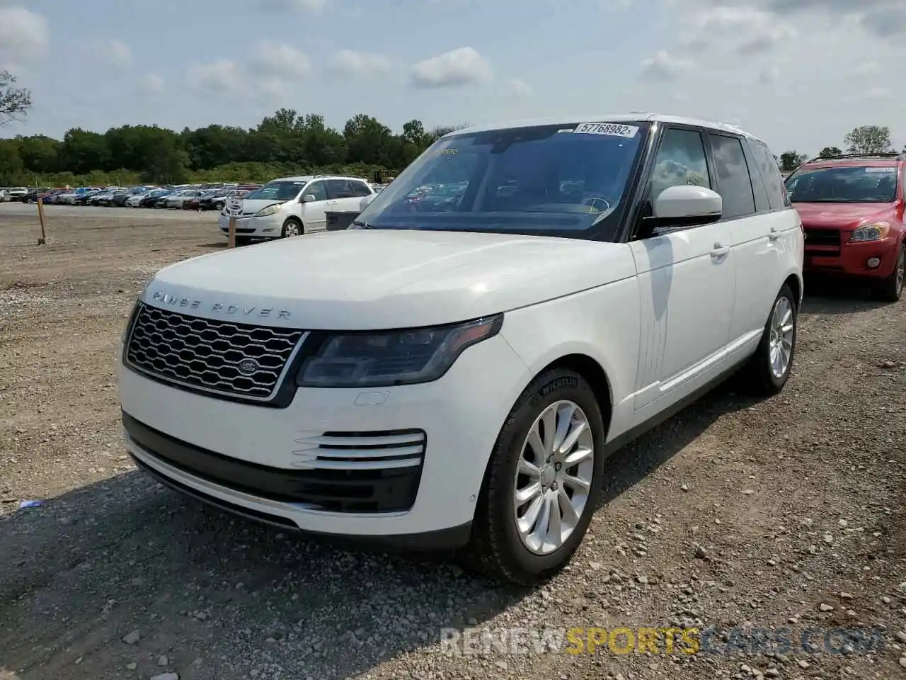 2 Photograph of a damaged car SALGS2RU7LA403961 LAND ROVER RANGEROVER 2020