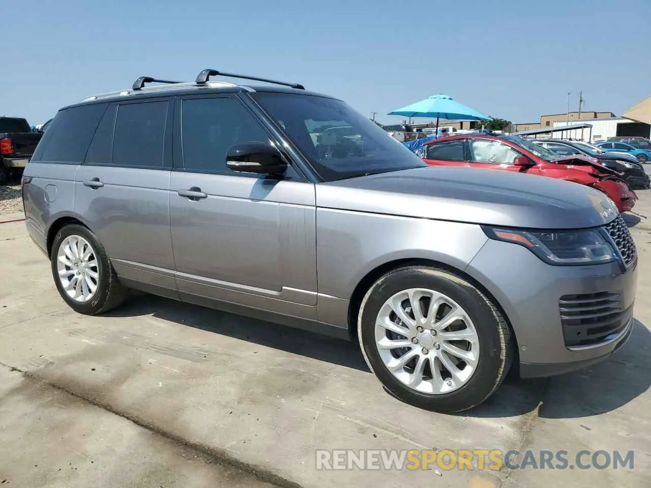 4 Photograph of a damaged car SALGS2RU7LA574144 LAND ROVER RANGEROVER 2020