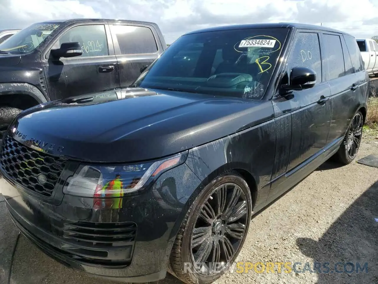1 Photograph of a damaged car SALGS2RU7LA581918 LAND ROVER RANGEROVER 2020