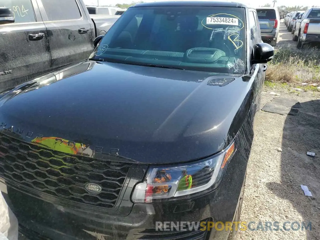 5 Photograph of a damaged car SALGS2RU7LA581918 LAND ROVER RANGEROVER 2020