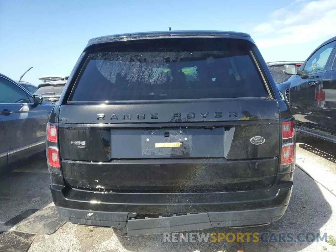 6 Photograph of a damaged car SALGS2RU7LA581918 LAND ROVER RANGEROVER 2020