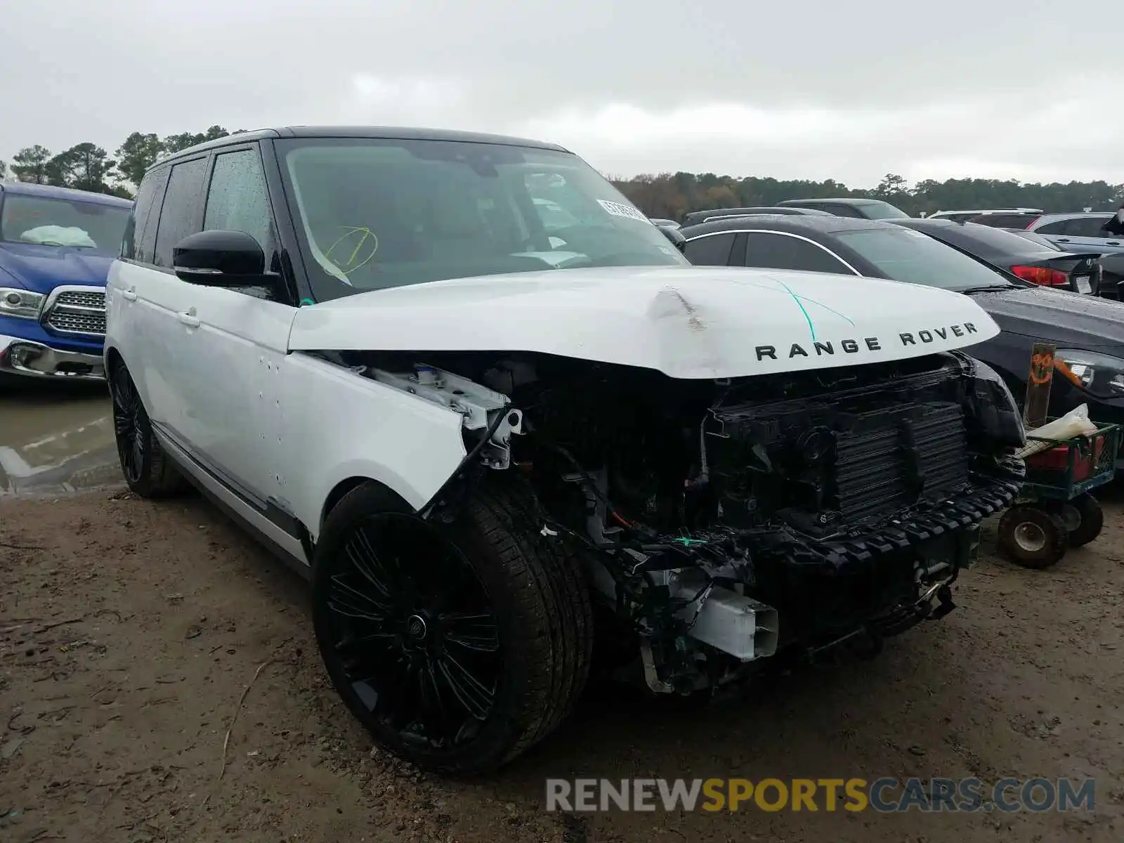 1 Photograph of a damaged car SALGS2RU9LA574548 LAND ROVER RANGEROVER 2020