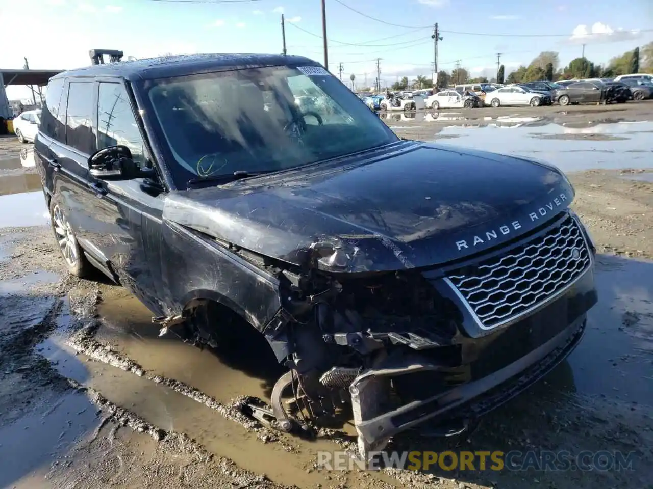 1 Photograph of a damaged car SALGS2RU9LA577112 LAND ROVER RANGEROVER 2020