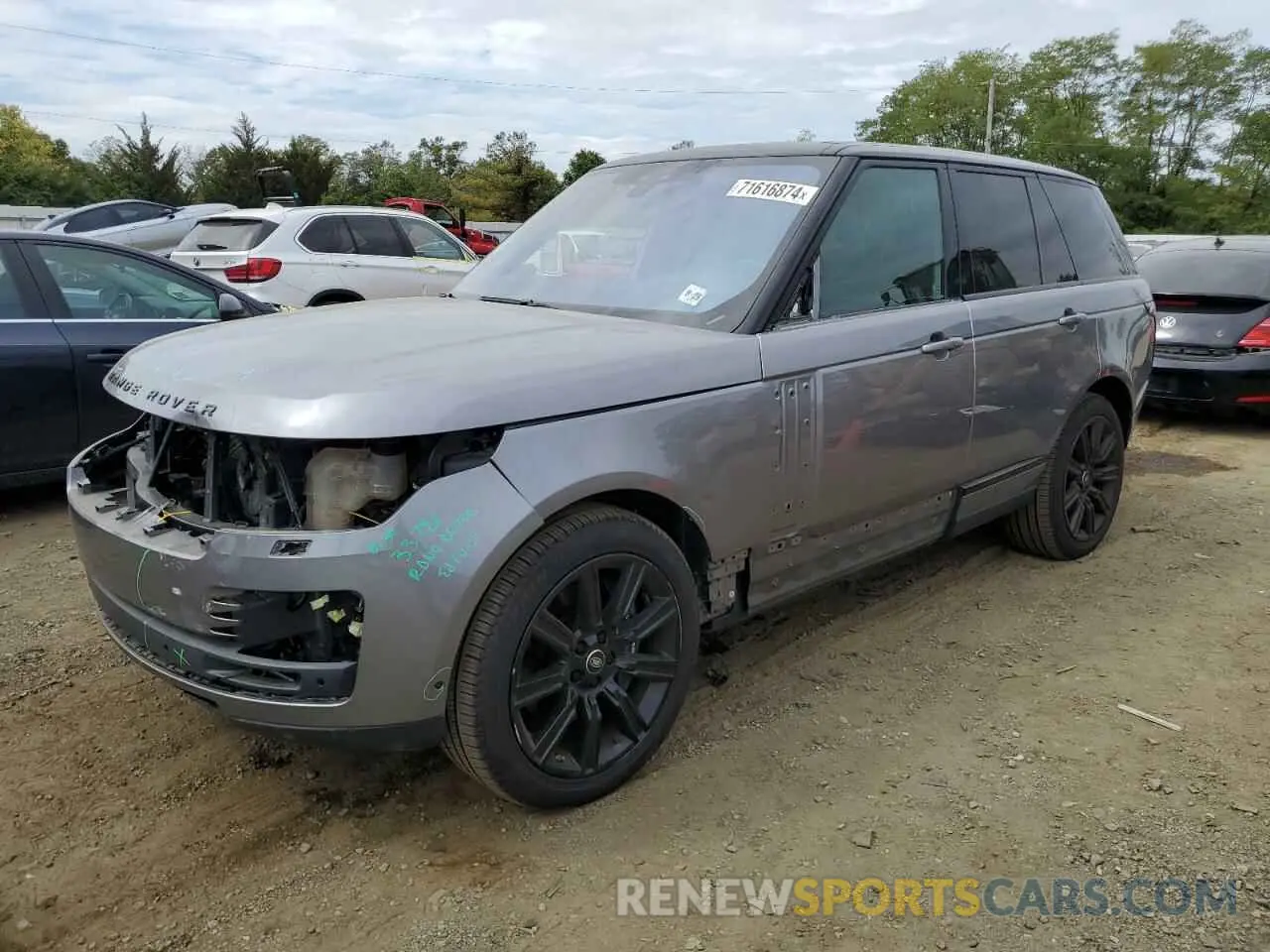1 Photograph of a damaged car SALGS2RUXLA405266 LAND ROVER RANGEROVER 2020
