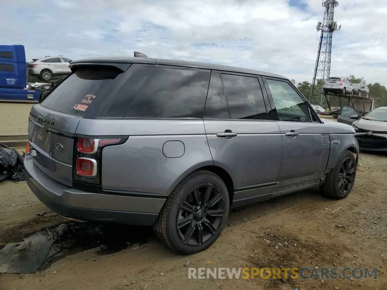 3 Photograph of a damaged car SALGS2RUXLA405266 LAND ROVER RANGEROVER 2020