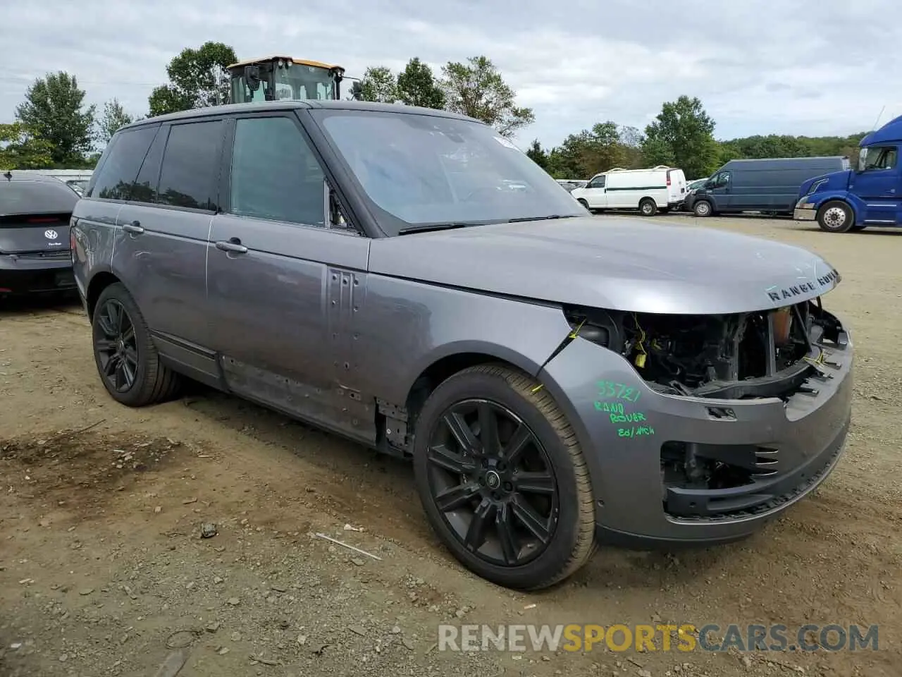 4 Photograph of a damaged car SALGS2RUXLA405266 LAND ROVER RANGEROVER 2020