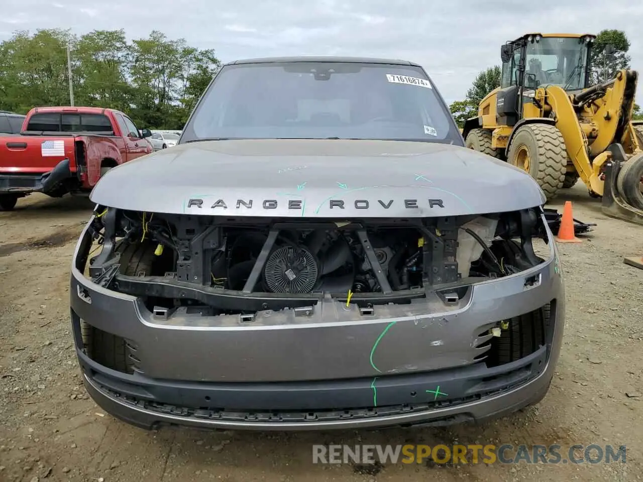 5 Photograph of a damaged car SALGS2RUXLA405266 LAND ROVER RANGEROVER 2020