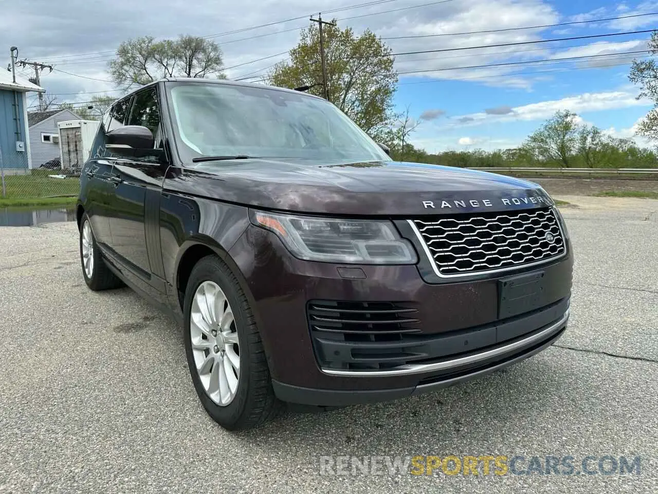 1 Photograph of a damaged car SALGS2RUXLA598308 LAND ROVER RANGEROVER 2020