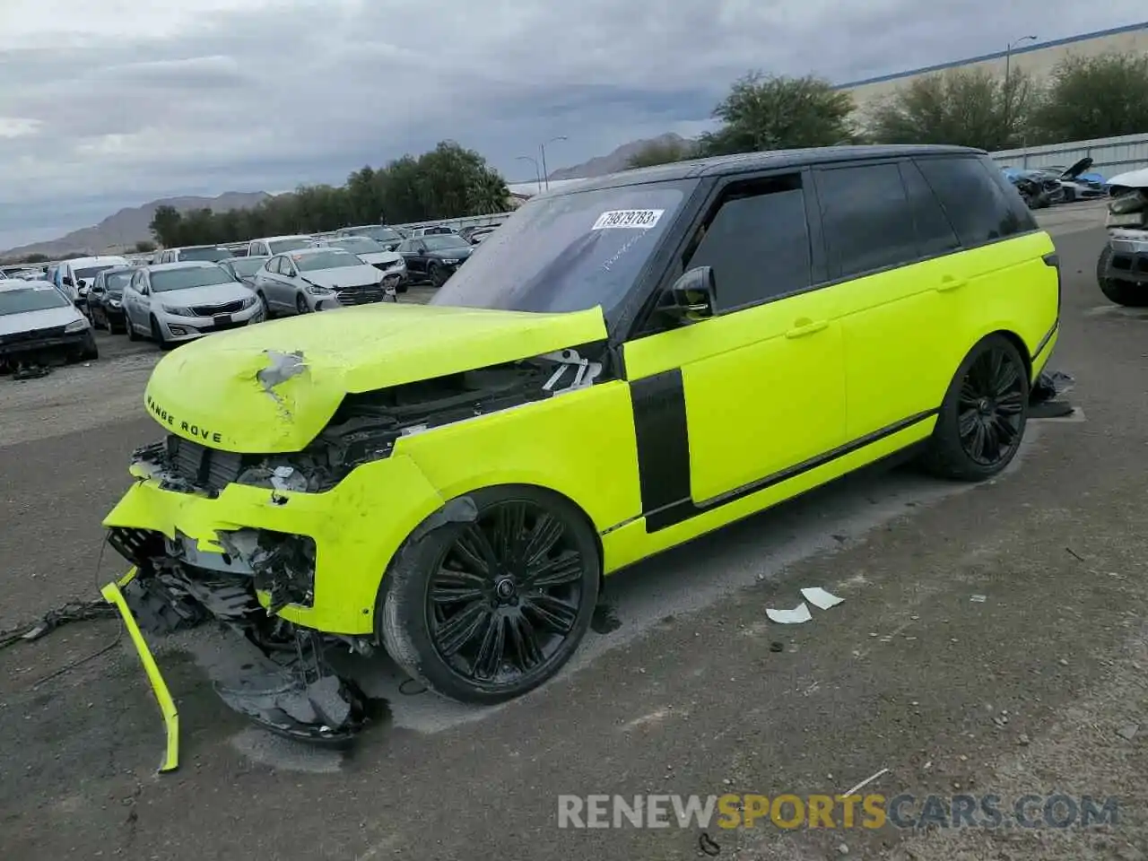 1 Photograph of a damaged car SALGS2SE1LA408656 LAND ROVER RANGEROVER 2020