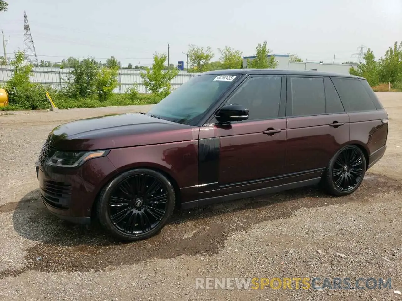 1 Photograph of a damaged car SALGS2SE1LA594442 LAND ROVER RANGEROVER 2020